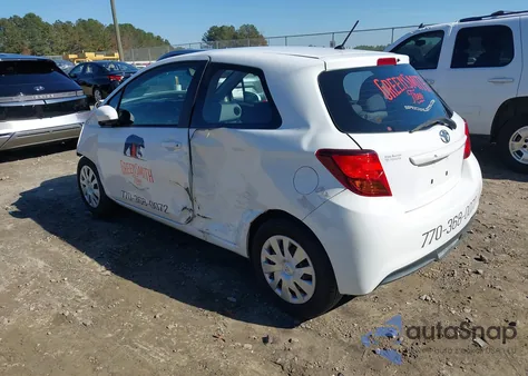 2015 Toyota Yaris L from USA, damaged, VIN VNKJTUD39FA015209